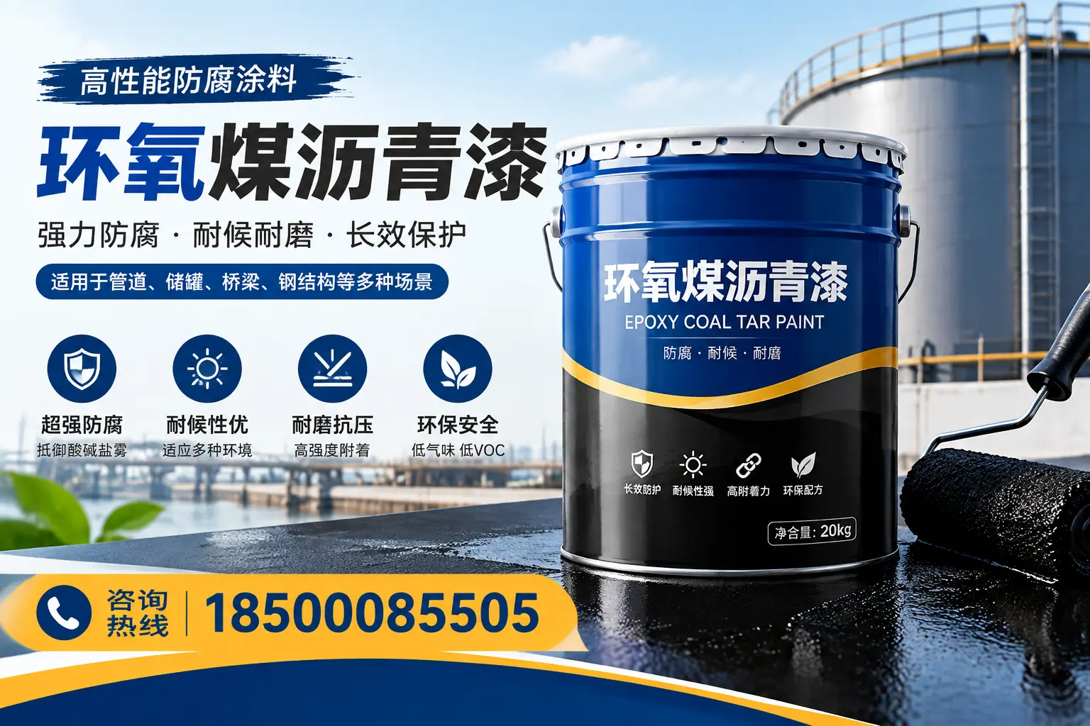 环氧煤沥青漆的施工步骤详解，阿里装修必备知识